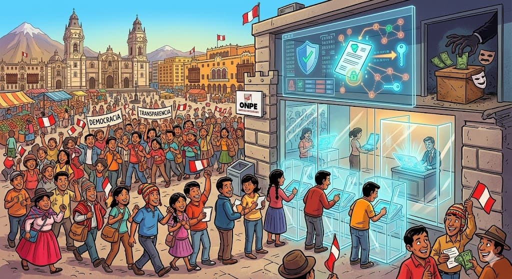 Elecciones en jaque: ¿Cómo la corrupción en el ONPE puede ser frenada con tecnología transparente?