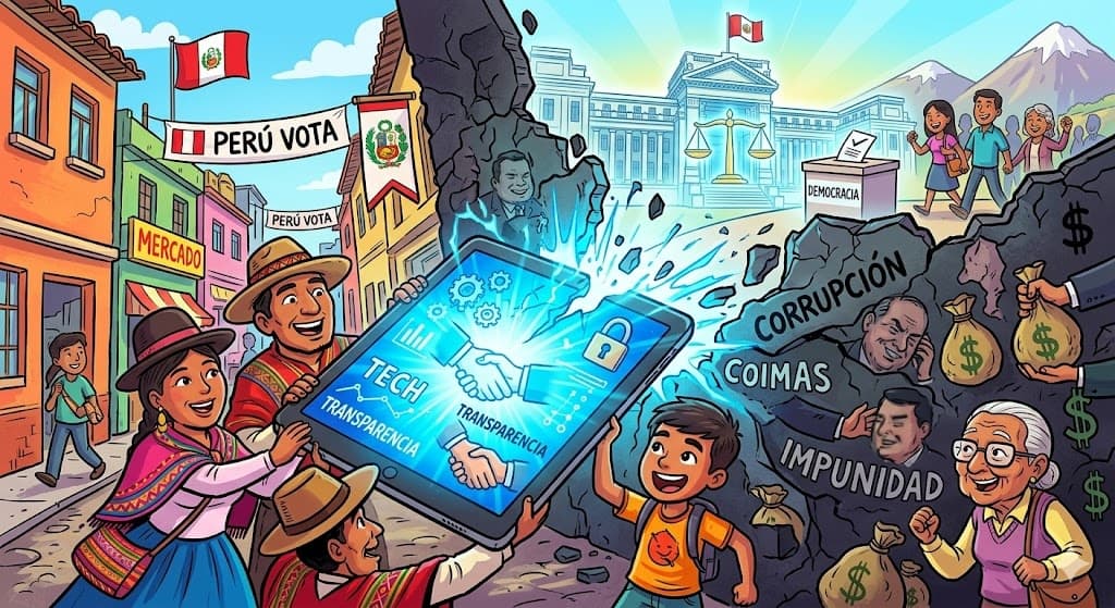 La corrupción en Perú: ¿Cómo la tecnología podría romper el ciclo de desconfianza?