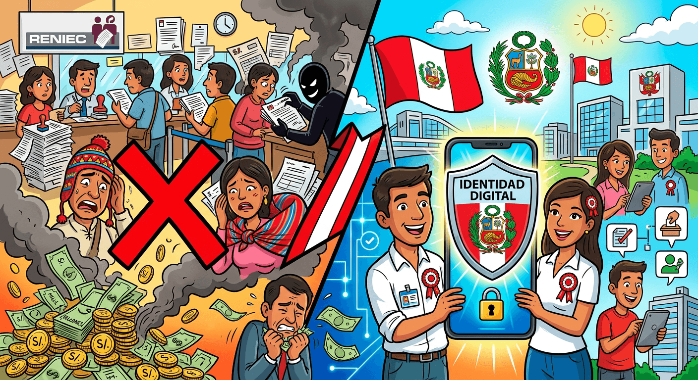 Perú pierde $1,200 millones anuales por fraudes en trámites: Estonia demuestra que una identidad digital podría salvarnos