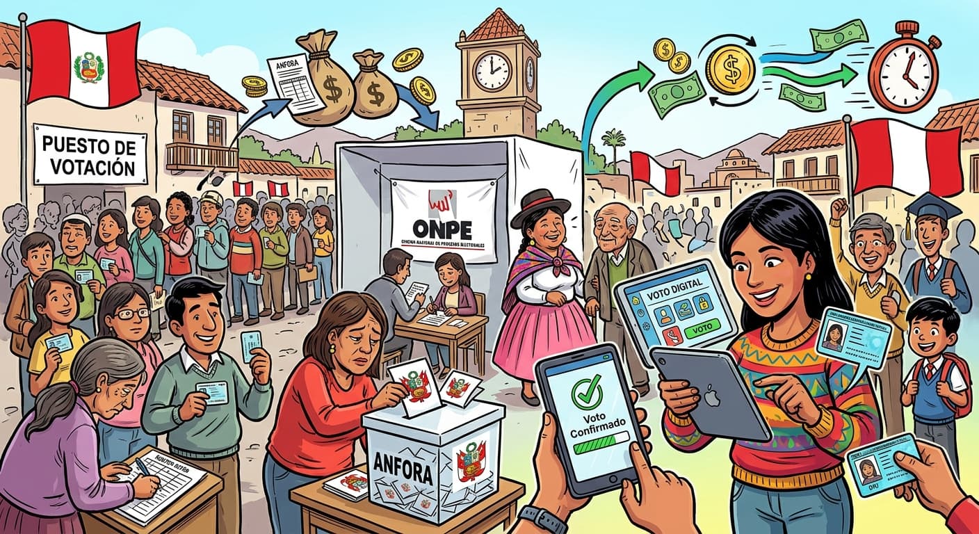 Elecciones 2026: ¿Cuánto tiempo y dinero se habrían ahorrado con votación digital?